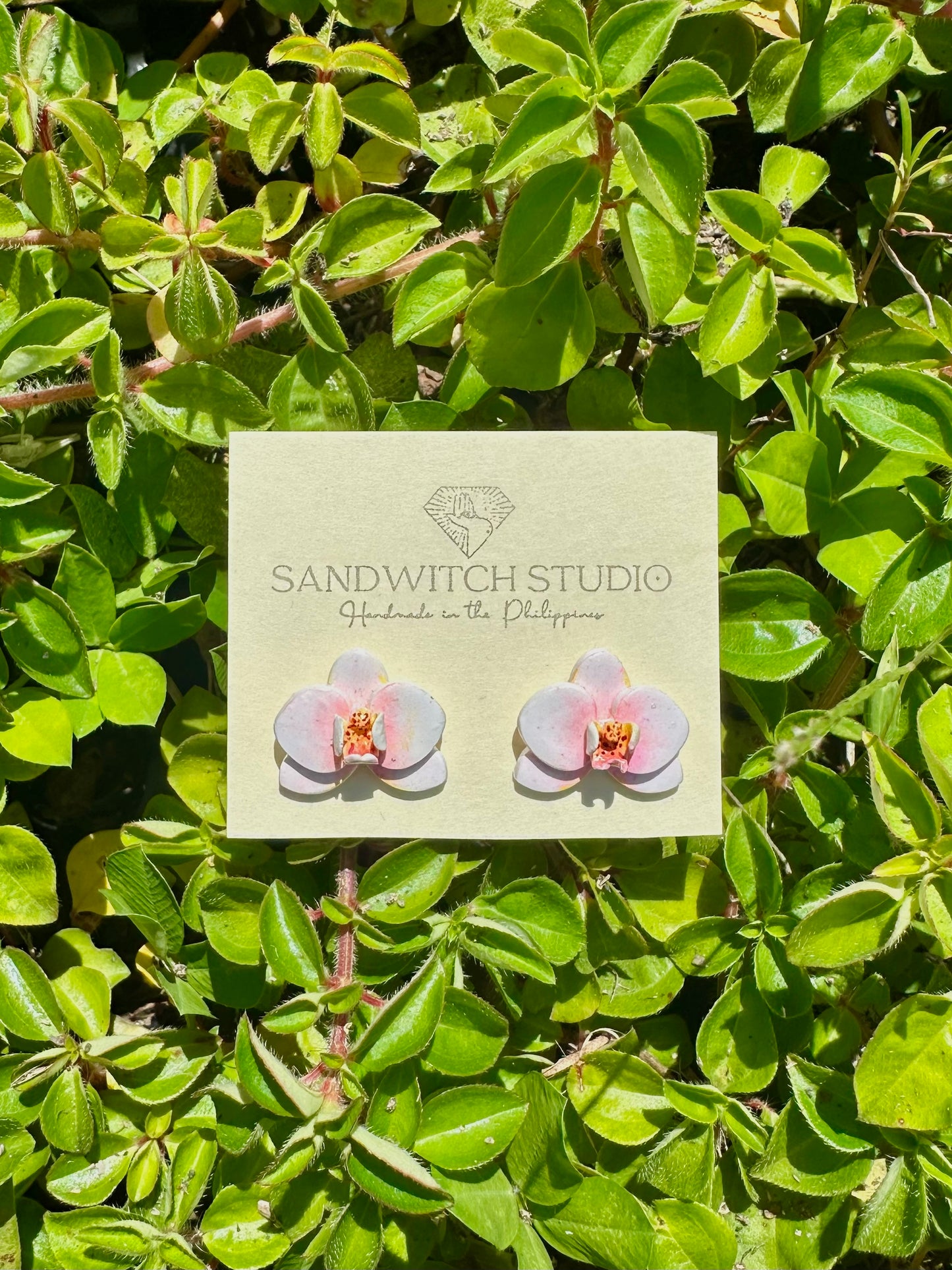 White Phalaenopsis Mini Studs (pre-order)