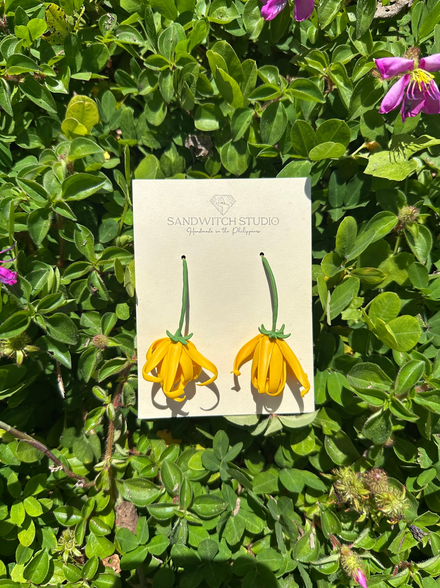Ylang-ylang Drop Earrings (pre-order)