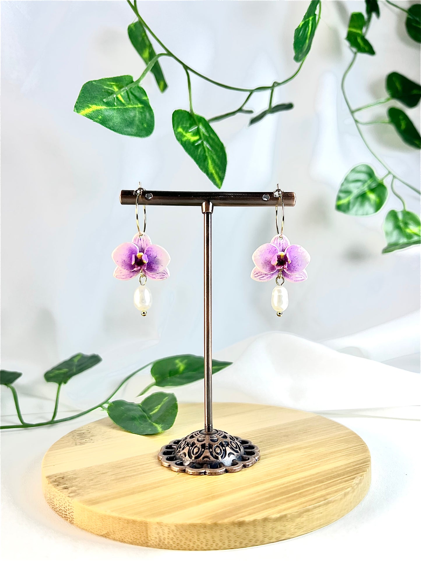 Purple Phalaenopsis Dangles (pre-order)