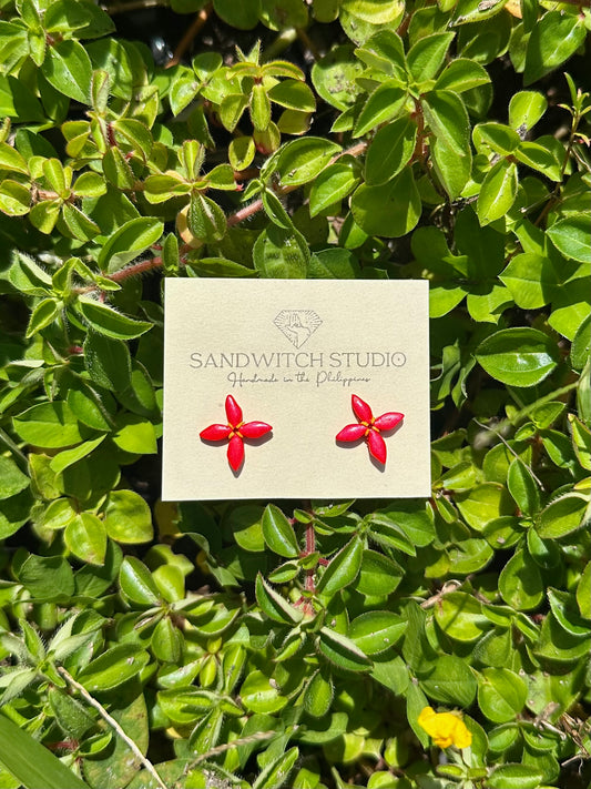 Santan Stud Earrings (New Version)