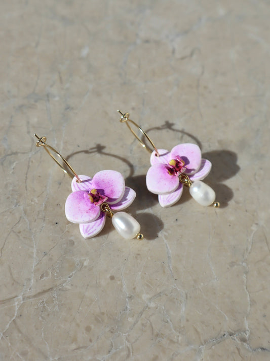 Purple Phalaenopsis Dangles (pre-order)
